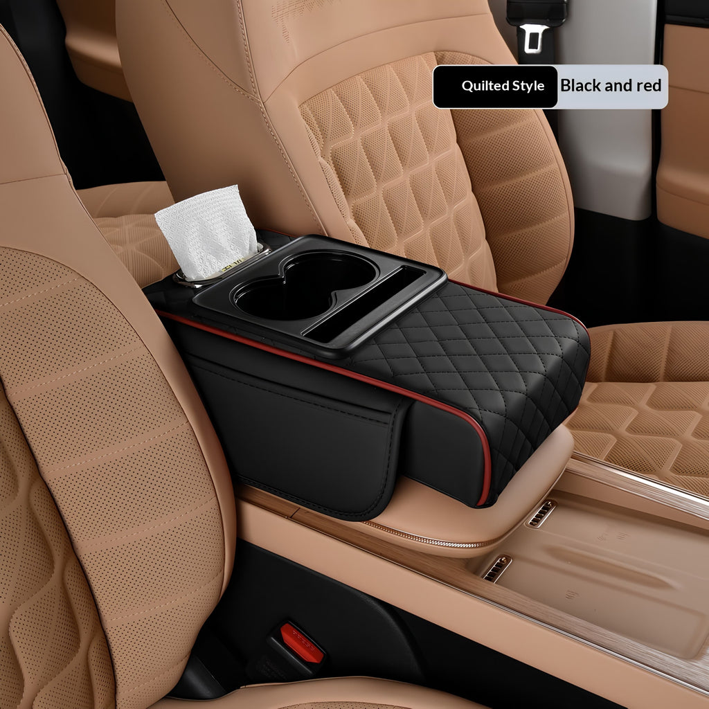 Car caddy: The 4-in-1 Armrest Booster & Organiser