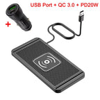 QC 3.0 Car Wireless Charge Pad