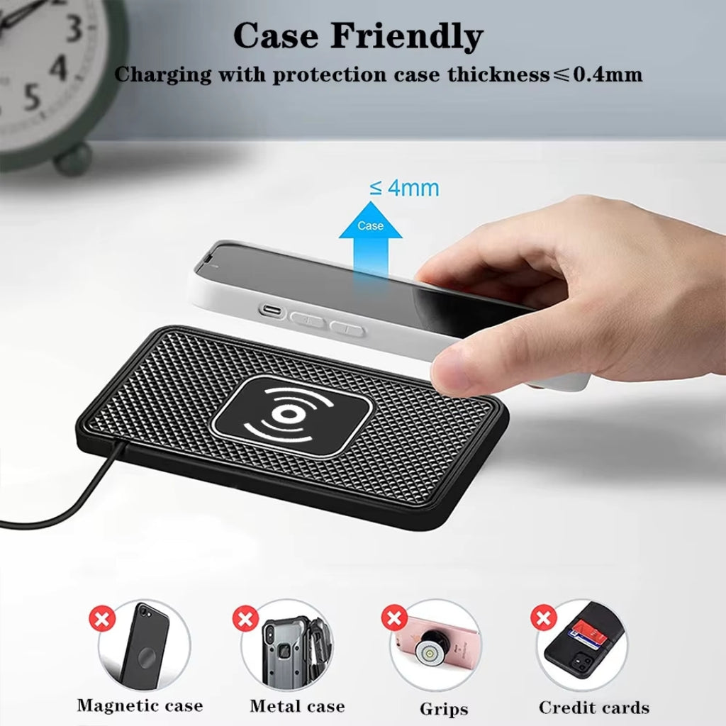 QC 3.0 Car Wireless Charge Pad