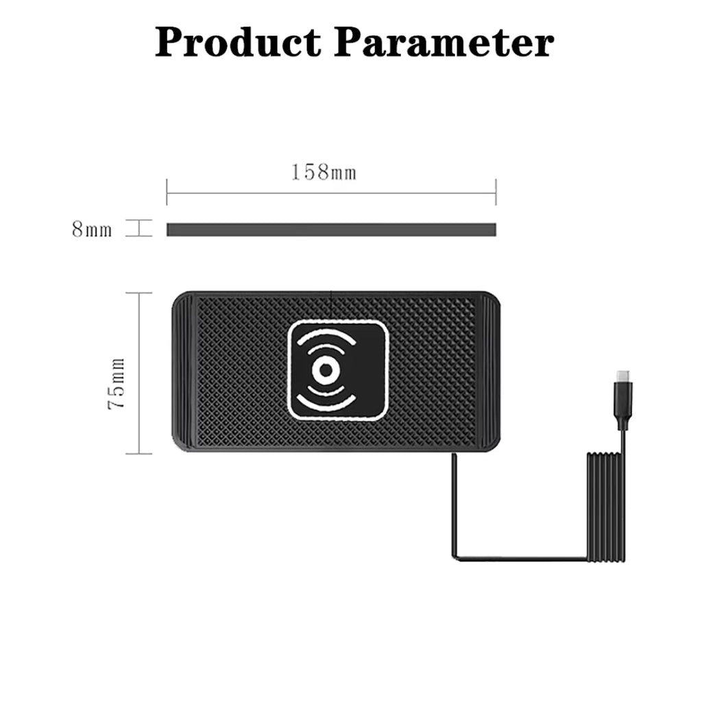 QC 3.0 Car Wireless Charge Pad