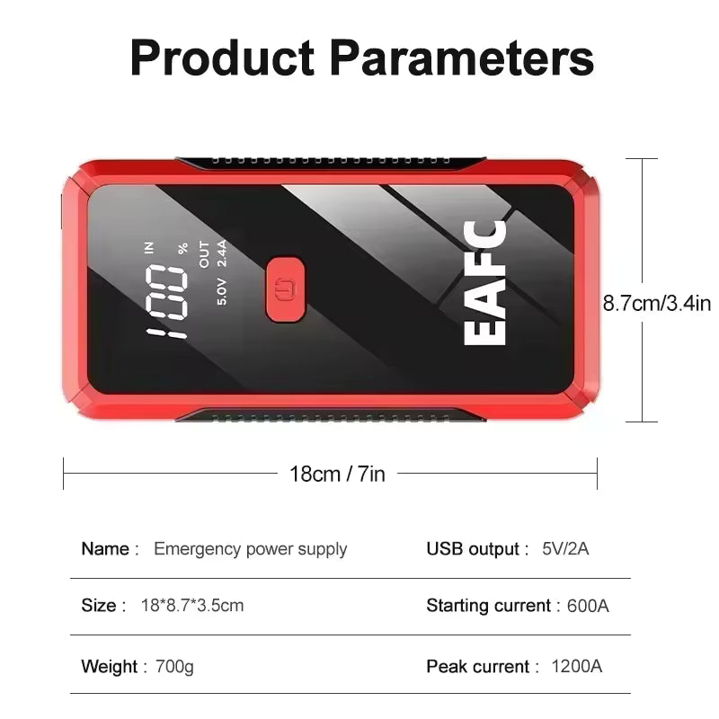 PowerBoost 2000A Car Jump Starter